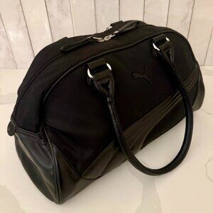 Puma Remix Bowler Grip Black Bag Nylon Vintage